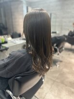 ソル 八王子(SOL)&nbsp;縮毛矯正×アッシュグレイ