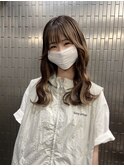 プルエクステでインナーカラーもできちゃいます♪