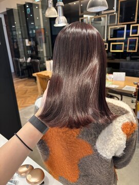 サラ 天神大名店(SARA) 【ラベンダーブラウン】艶髪/髪質改善