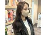 【アヤカ指名限定】カット＋カラー＋トリートメントスパ ￥16,500→￥13,500