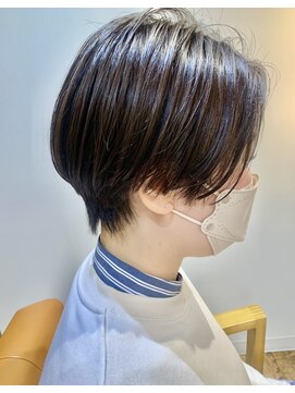 プティアミ(petite amie) 前髪なしショート　　ハンサムショート