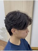 メンズ フェザーパーマ