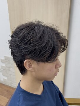 メルシー トータル ブランディング サロン(merci TOTAL BRANDING SALON) メンズ フェザーパーマ