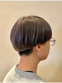 20代30代40代☆ハイトーンマッシュ・モテ髪・グレージュ・透明感