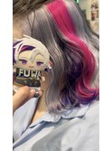 にじさんじ 不破湊 インナーカラー シルバー ウルフヘア