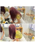 ピンクベージュ