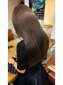 オアズヘアービィグラッド(ORe'S HAIR BE GLaD) ベージュカラー