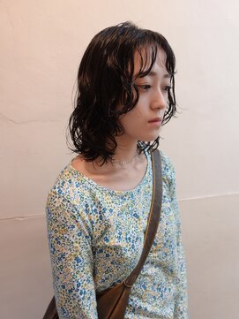 ネアー 新潟(NEER) アプリコットオレンジ/くびれヘア/レイヤーショート［新潟］