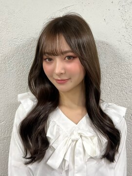 プライズ 表参道原宿店(prize) ブリーチなしアッシュブラウンカラー