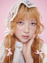 エシェル 平塚店(echelle)&nbsp;ドーリーウェーブ/ロング/オレンジベージュ/平塚