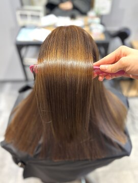 髪質改善縮毛矯正/ストレート/ロング/トリートメント