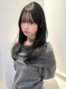 ロンプ(romp) レイヤーカットロングレイヤーハイレイヤー顔周りレイヤーiii