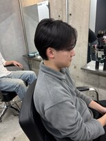 オルカ(ORCA) ニュアンスパーマ/men's/センターパート/ダウンパーマ/新宿/藤沼