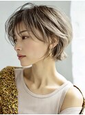 白髪ぼかし脱白髪染め似合わせカット40代50代60代