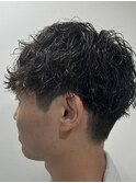 ニュアンスパーマ/ベリーショート/韓国マッシュ/松戸駅/men's