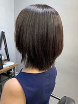 バッカ 横浜桜木町店(BACCA)&nbsp;くびれボブ、ダークブラウン