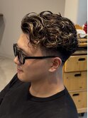 ラルフカール ニュアンスパーマ リバースセンターパート