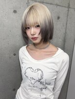 キオクエコ(KIOX eko)&nbsp;ハイトーン/ブリーチ/レイヤーカット/ハッシュカット