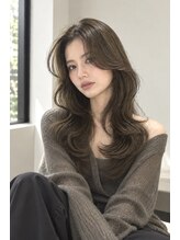 ブリーチなしダブルカラーでつくる透明感。カラーと髪質改善で大人の艶髪。