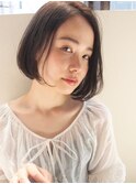 毛先を柔らかく*ダブルパーマでボリュームダウン