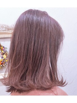 ヘアーアンドアトリエ マール(Hair&Atelier Marl) 【Marlアプリエカラー】ベビーピンクのグラデーションカラー