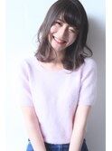repeace.グレーアッシュ×セミロング