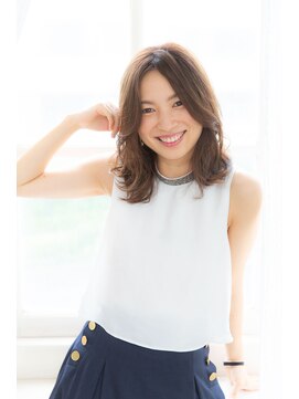 アドラーブル 長岡リップス旭岡店(adorable) 小顔無造作カール♪Cカーブでエレガントに◎