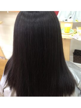 プラスヘアー 愛されさらさらストレート♪