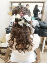 ロカット サロン(Roquat Salon)&nbsp;前撮りブライダルヘアメイク【ヘアアレンジ　立川/立川南/袴】