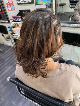 ミミック (mimic) natural cornrow arrange　TRICKstyle！