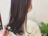上質なツヤ感カラー◎カット＋炭酸泉＋ケアトリートメント