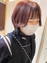 ジャストヘア ルッチェ(just hair Ruche) ツヤ感が綺麗なレッドベージュヘア/くびれミディ[戸塚]