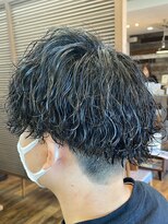 ダブル(W)&nbsp;メンズ/ツーブロック ウェーブ