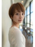 大人可愛い/大人美人ショート/大人ナチュラルショートボブ