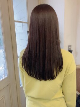 アミュレ(Amule) ナチュラルストレート艶髪ロング、パサつき軽減コスメストレート