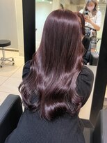 アクアオモテサンドウ(ACQUA omotesando) ☆ブリーチなしダブルカラーラベンダーピンクカシスカラー