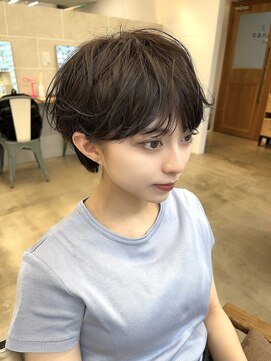 サンド クリア 横浜本店(sand clear) ゆるめマッシュパーマ