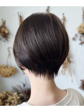 ヘアスタジオ ブリエ(HAIR STUDIO BRILLER) 2023 ショート ×ミルクティべージュ