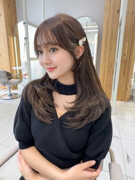 アフロートリノ(AFLOAT Leino) 大人可愛い韓国ヘア　レイヤーカット　ワンカール　似合わせ#