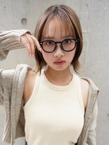 ニコ トウキョウ ヨコハマ(nico)&nbsp;顔まわりレイヤー/切りっぱなし/ボブ/レイヤーカット