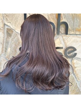 ナチュラルハイセンス 本店(natural high sense) ロング×ピンクブラウンカラー◇似合わせカット/町屋