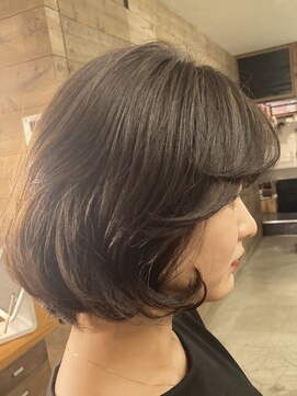 アミュレット バイ サファリ 西荻窪(AMULETTE BY SAFARI) 《お客様スタイル27》デジタルパーマ×韓国風ボブ