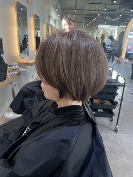 サロンドミルク 新百合ヶ丘店(salon de MiLK) 大人可愛いショート［新百合ヶ丘/ショートヘア/ショートボブ］