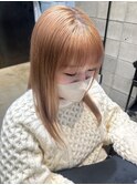 #オレンジベージュ