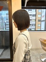 ロンドアジュール 横浜(Lond azur)&nbsp;★内巻きボブ！ギリギリ結べる長さです！横浜ボブ！内巻きボブ
