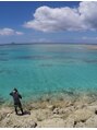 オーブ ヘアー ビーチ 藤沢店(AUBE HAIR beach) 沖縄の海^ ^