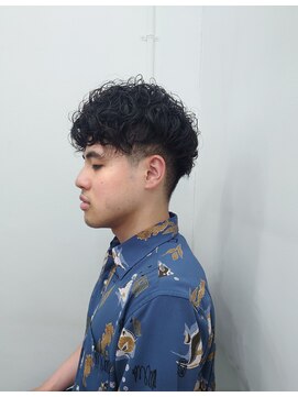 アーシェ 横浜店(A'SHE) メンズ パーマ スペインカール