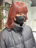 ヘアーアンドメイク ビス(HAIR&MAKE bis)&nbsp;1bleach～◎チェリーレッド♪【唐木彩華】