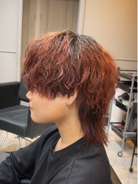 アビールブレ 新潟万代(ABEY LEVRAI) 新潟ツイストスパイラル　新潟メンズパーマ　マッシュパーマ