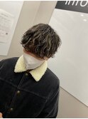 波巻きパーマツイストスパイラルスパイラルパーマ